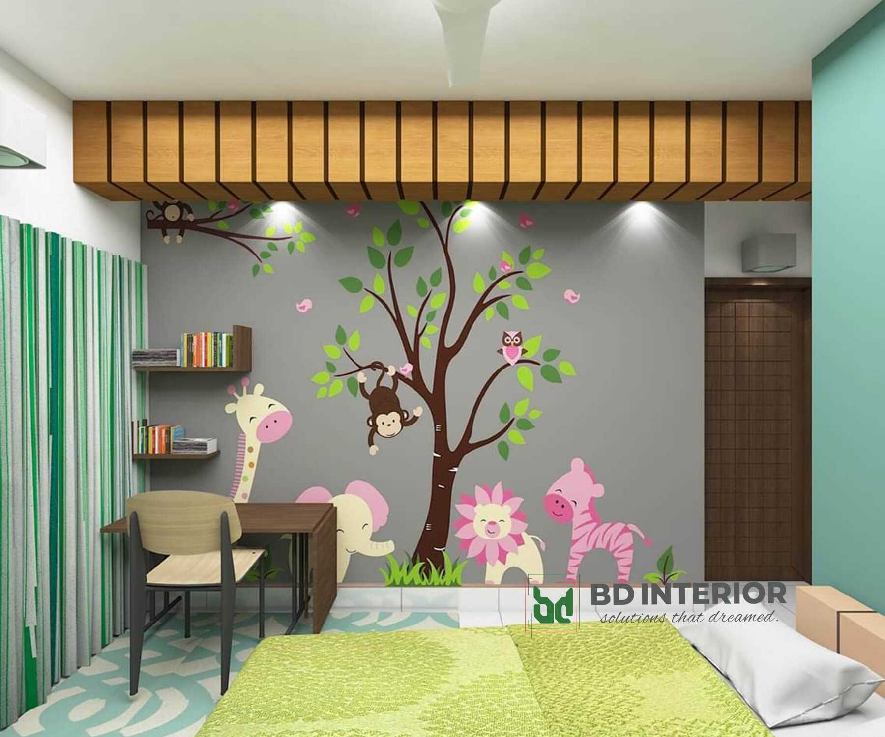 Interior designer vs Interior decorator child bedroom