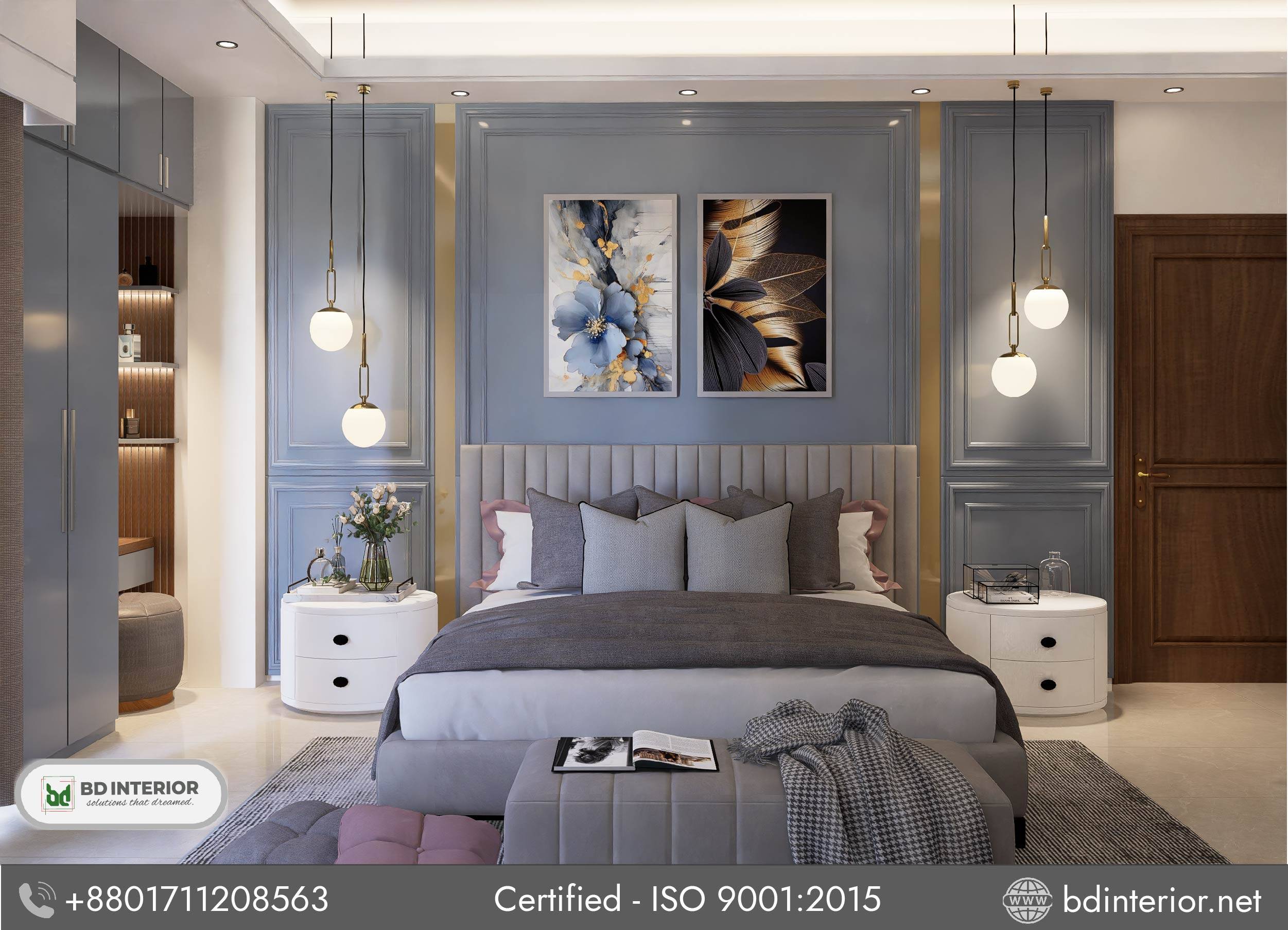 minimal bedroom interior design