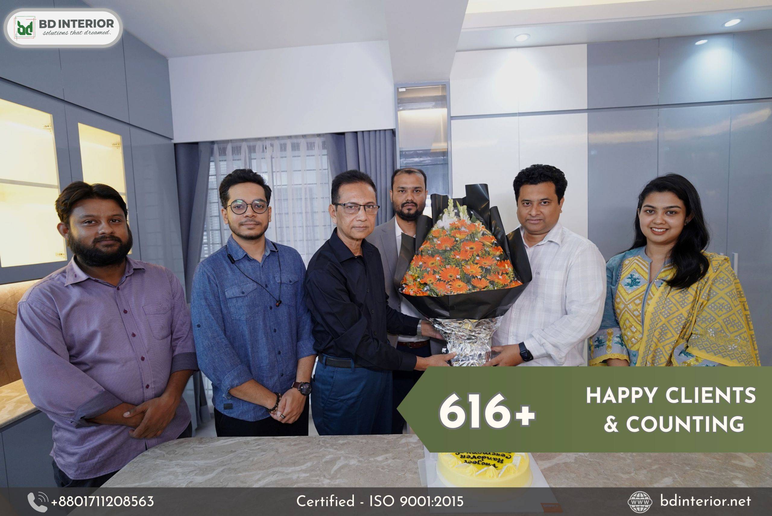 Project handover BDI Template Interior Design Project In Uttara