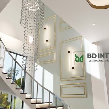Duplex Stair Design | BD INTERIOR