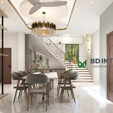 Duplex Stair Design | BD INTERIOR