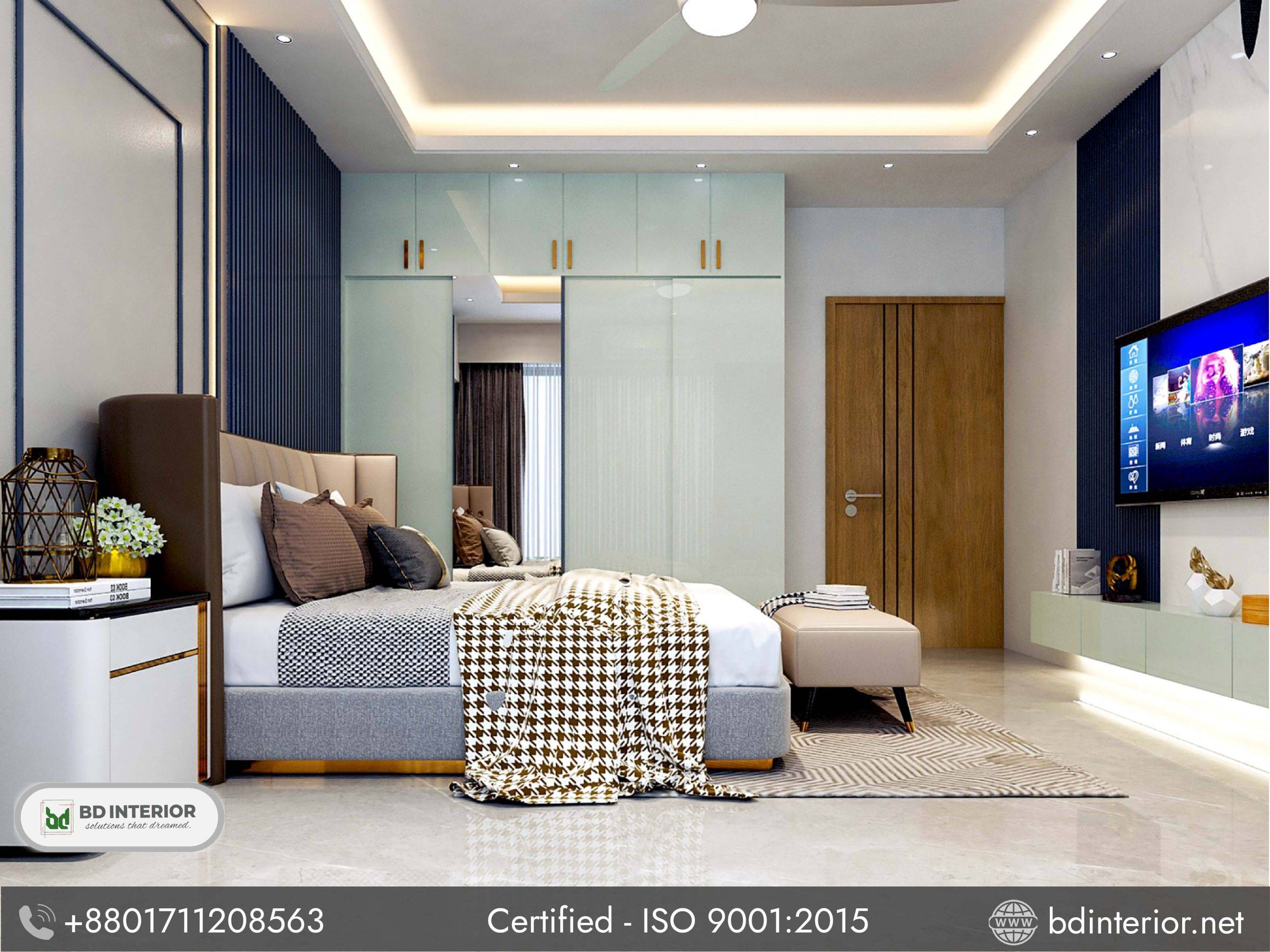 elegant bedroom interior design