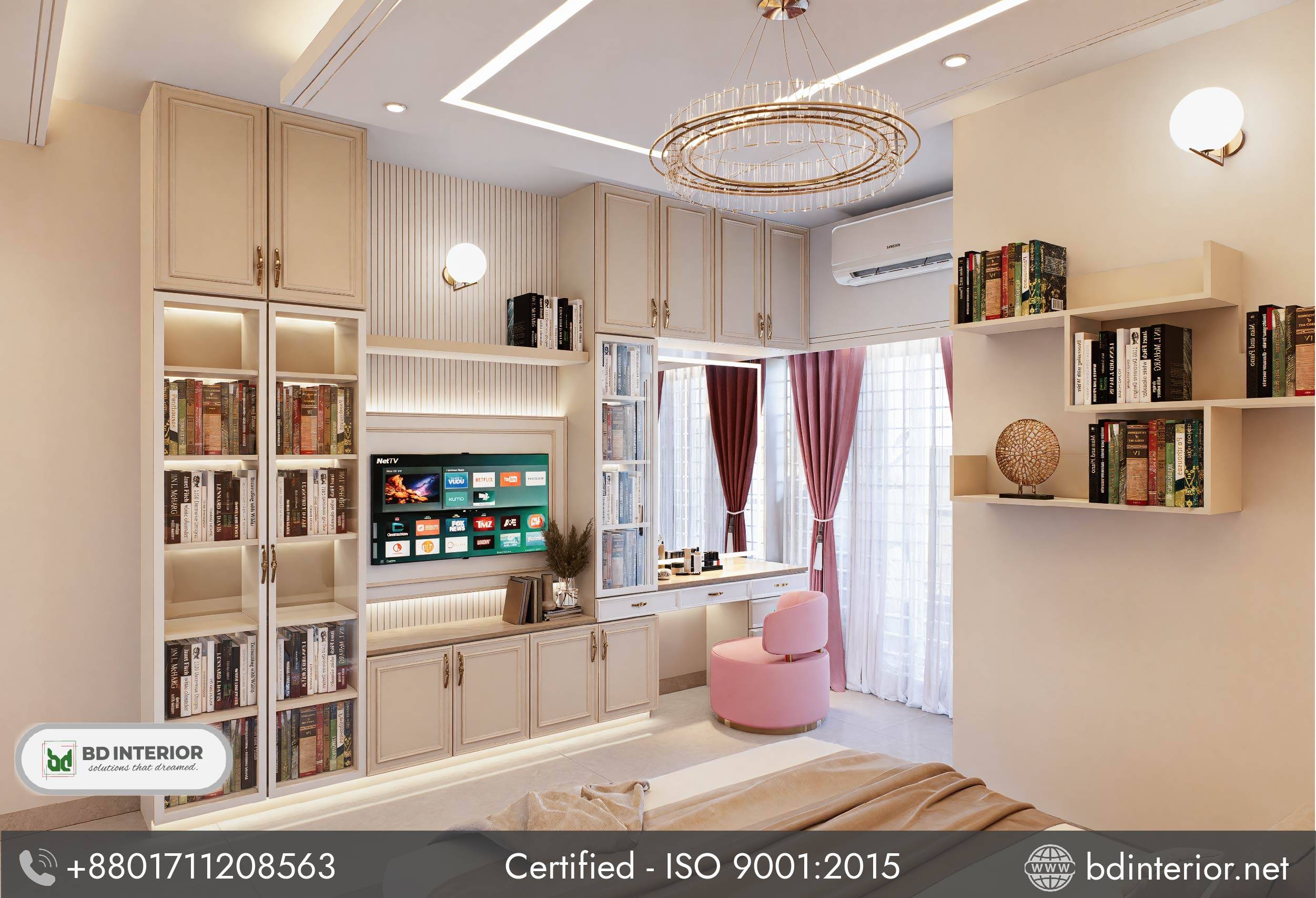 elegant child bedroom interior design ideas