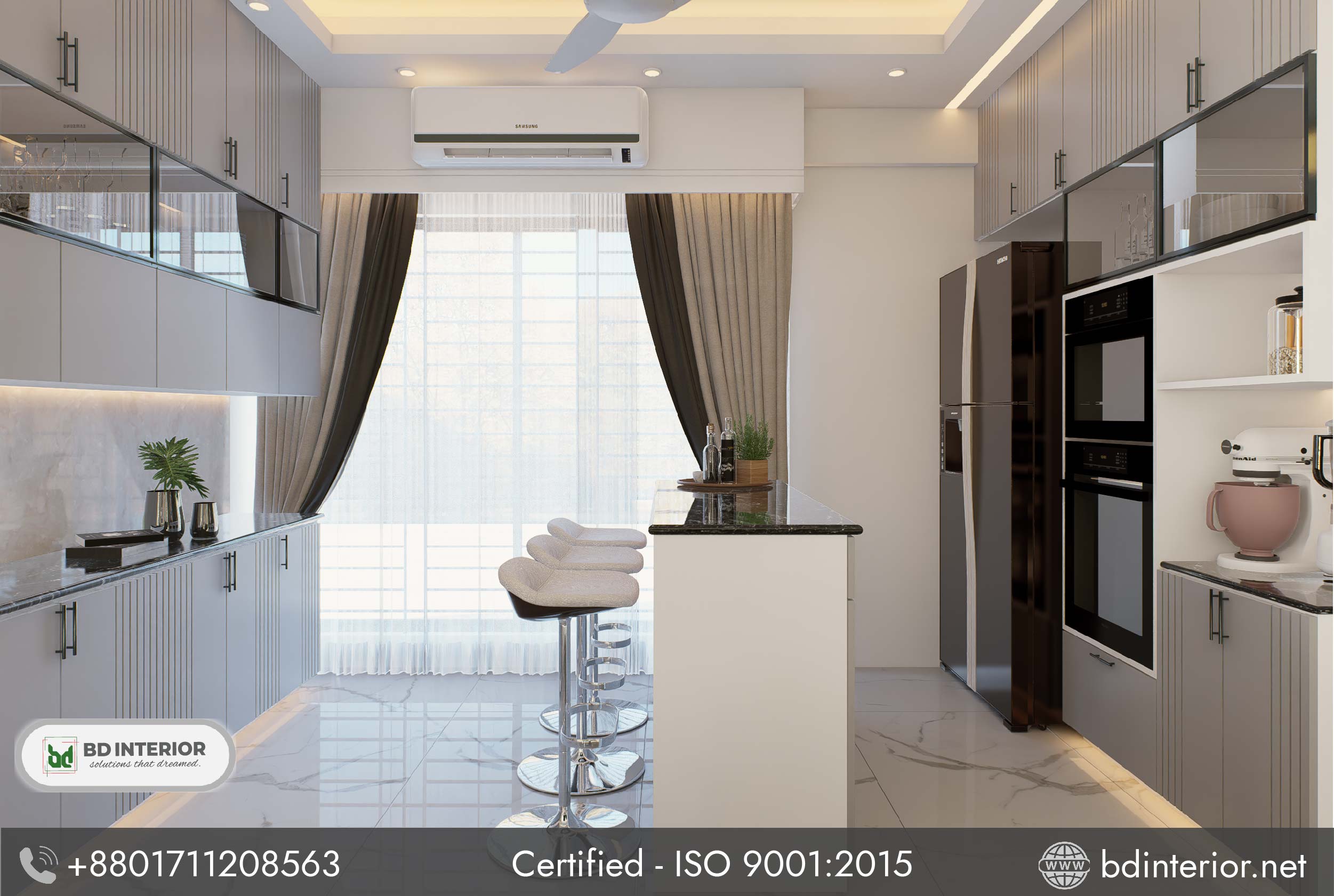 open kitchen design