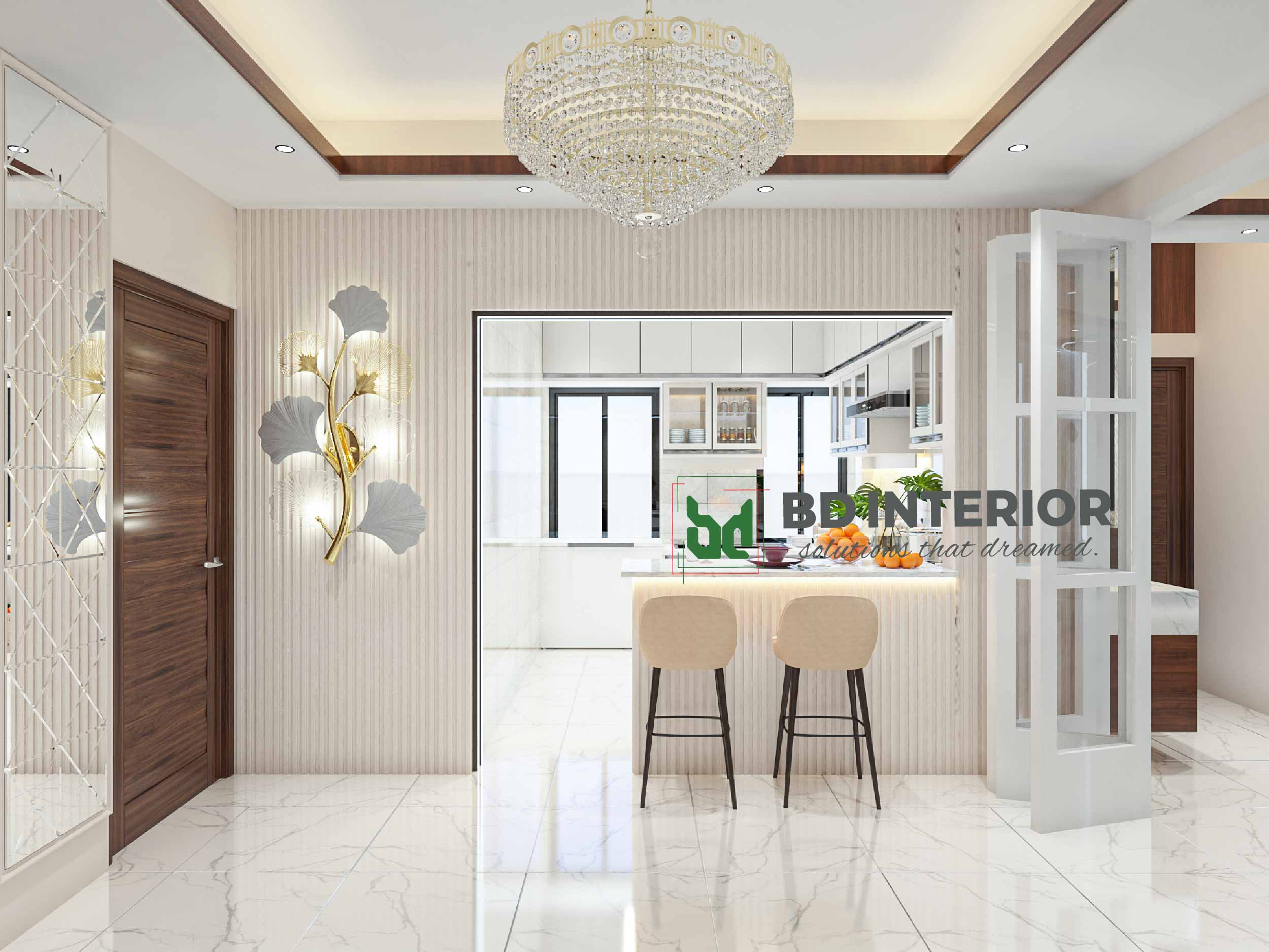 open kitchen design in Bangladesh
