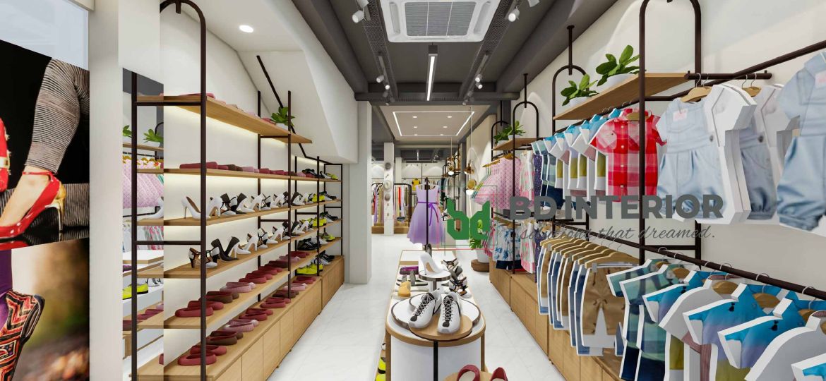 showroom interior design in Bangladesh