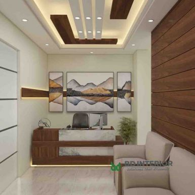interior design for office wall