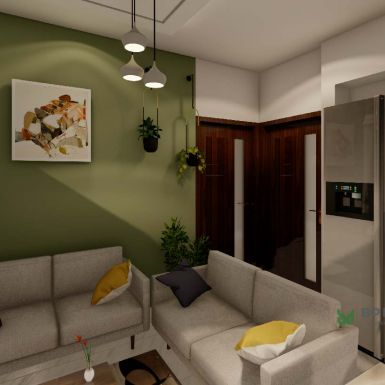family living interior design for home decoration