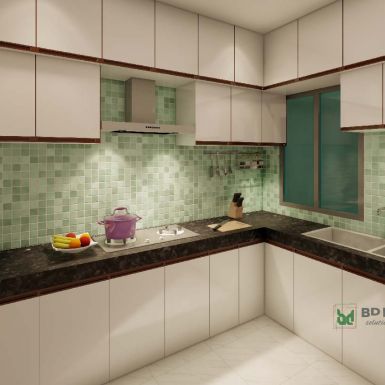 modern kitchen design in bangladesh
