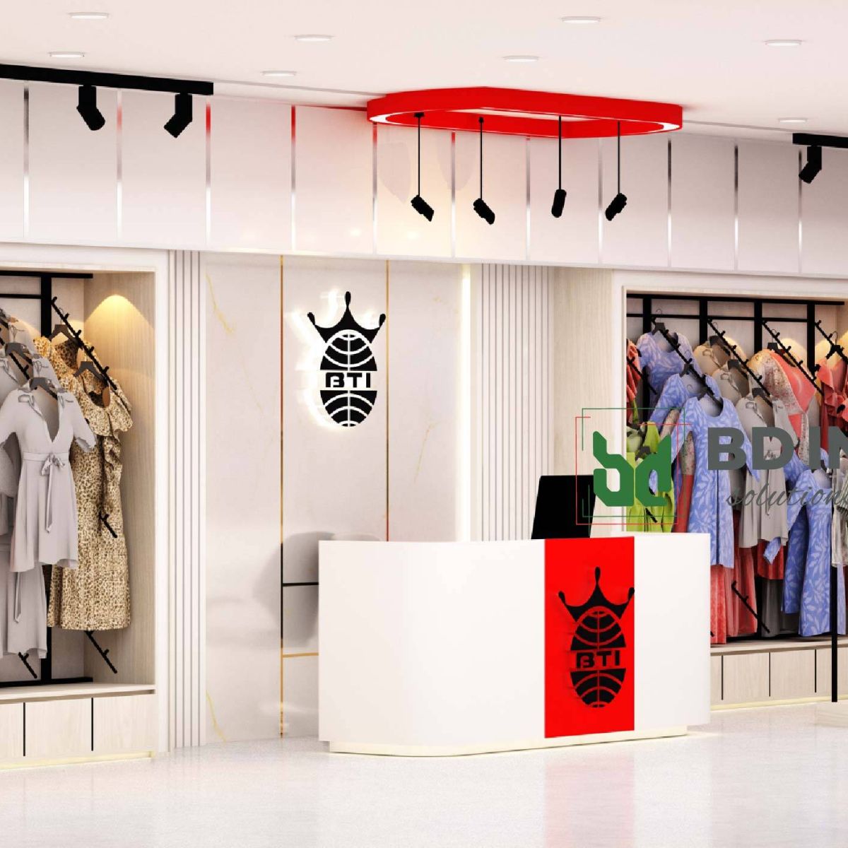 B + SAREES INTERIOR DESIGN