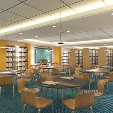 Library interior design