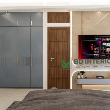 bedroom TV unit design ideas