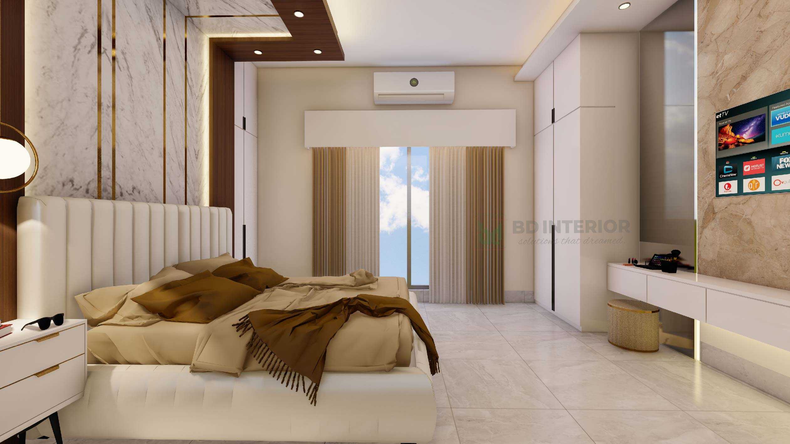 bedroom interior design for duplex house