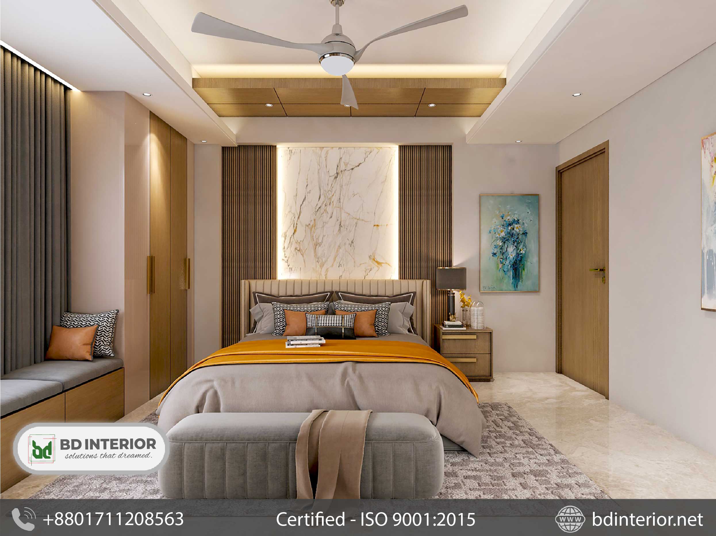 bedroom interior design in Bangladesh
