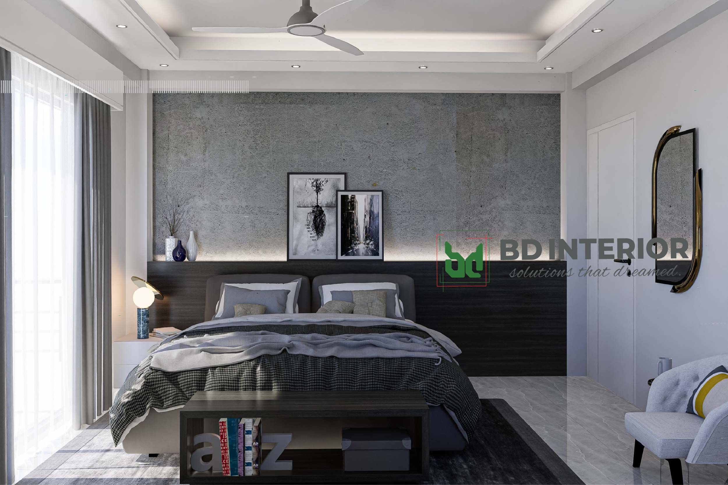 bedroom interior design in Bangladesh