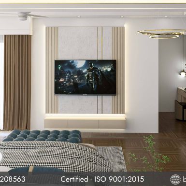 bedroom tv unit design