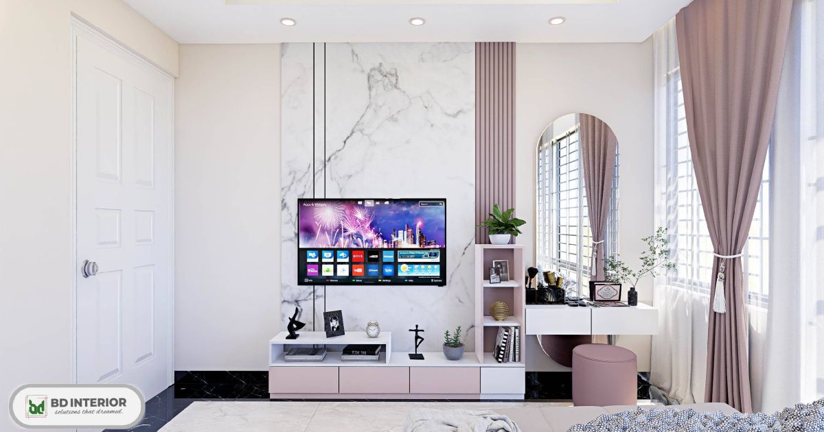 bedroom tv unit design ideas