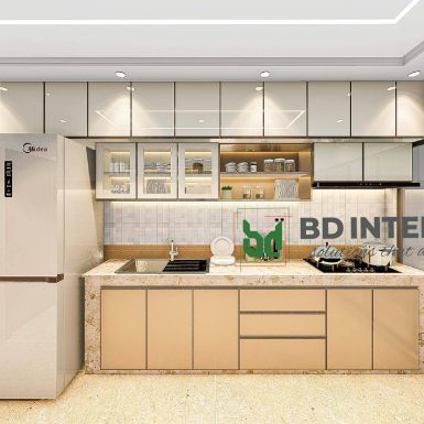 best kitchen interior design in Bangladesh