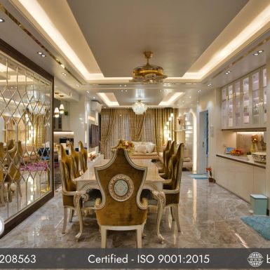 classic dining space interior design