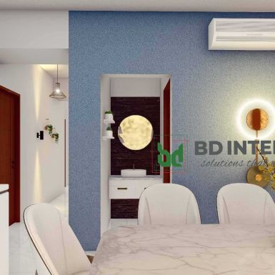 dining room interior design in BD