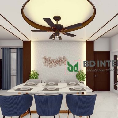 dining room interior design in Bangladesh