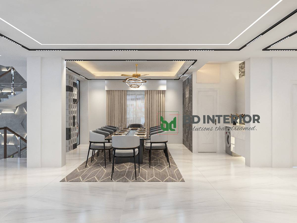 dining room interior design in Bangladesh