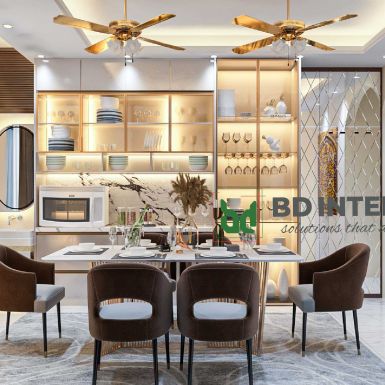 dining room interior design in bangladesh