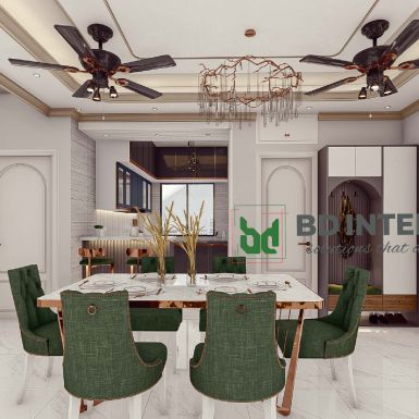 dining space interior design in dhaka