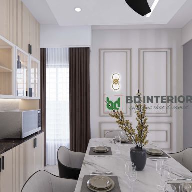 dining unit design in a small space