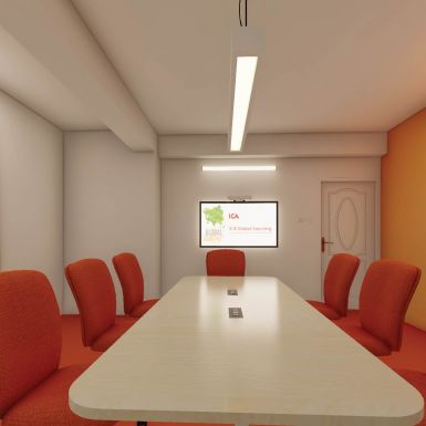elegant conference room interior design in bangladesh
