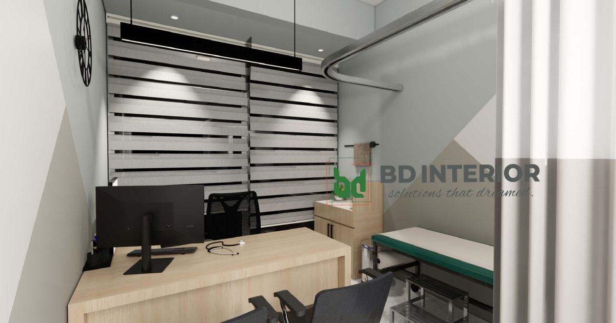 elegant doctor's room interior design