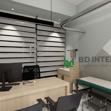 elegant doctor's room interior design
