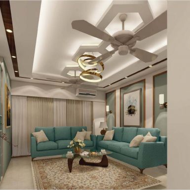 elegant looking living room interior design