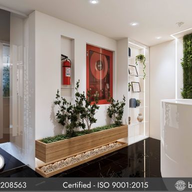 elegant office interior design in bangladesh