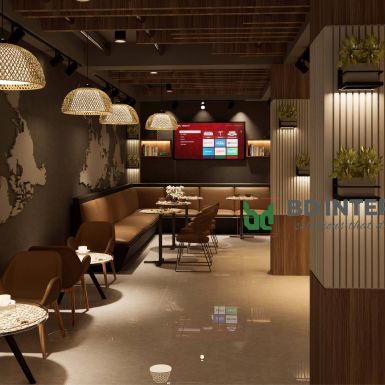 elegant restaurant interior design