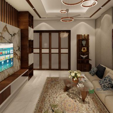 elegant tv unit design for living room