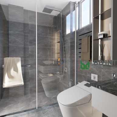 elegant washroom interior design