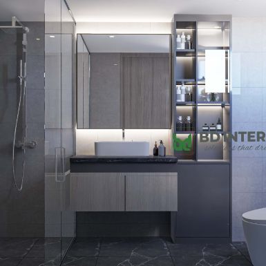 elegant washroom interior design