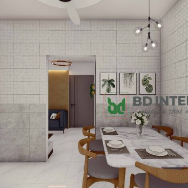 exclusive dining space design for home interior