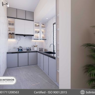 kitchen interior design in Bangladesh
