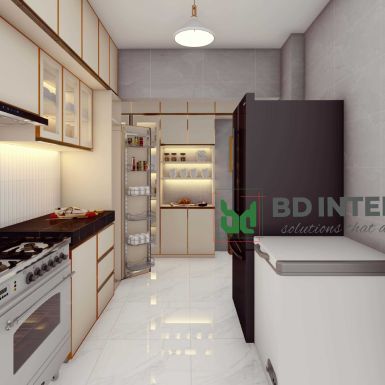 kitchen interior design in Bangladesh