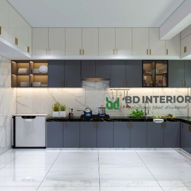kitchen interior design in Bangladesh