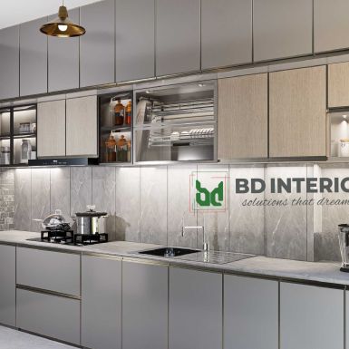 kitchen interior design in Bangladesh