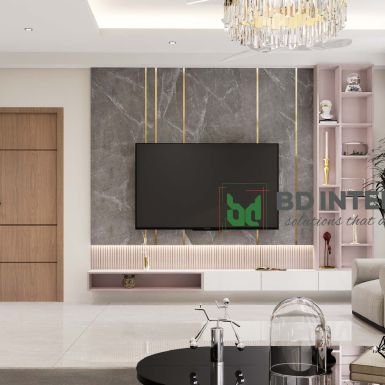 The Art Of Gathering: Living Room Interior Design Unveiled | BD INTERIOR