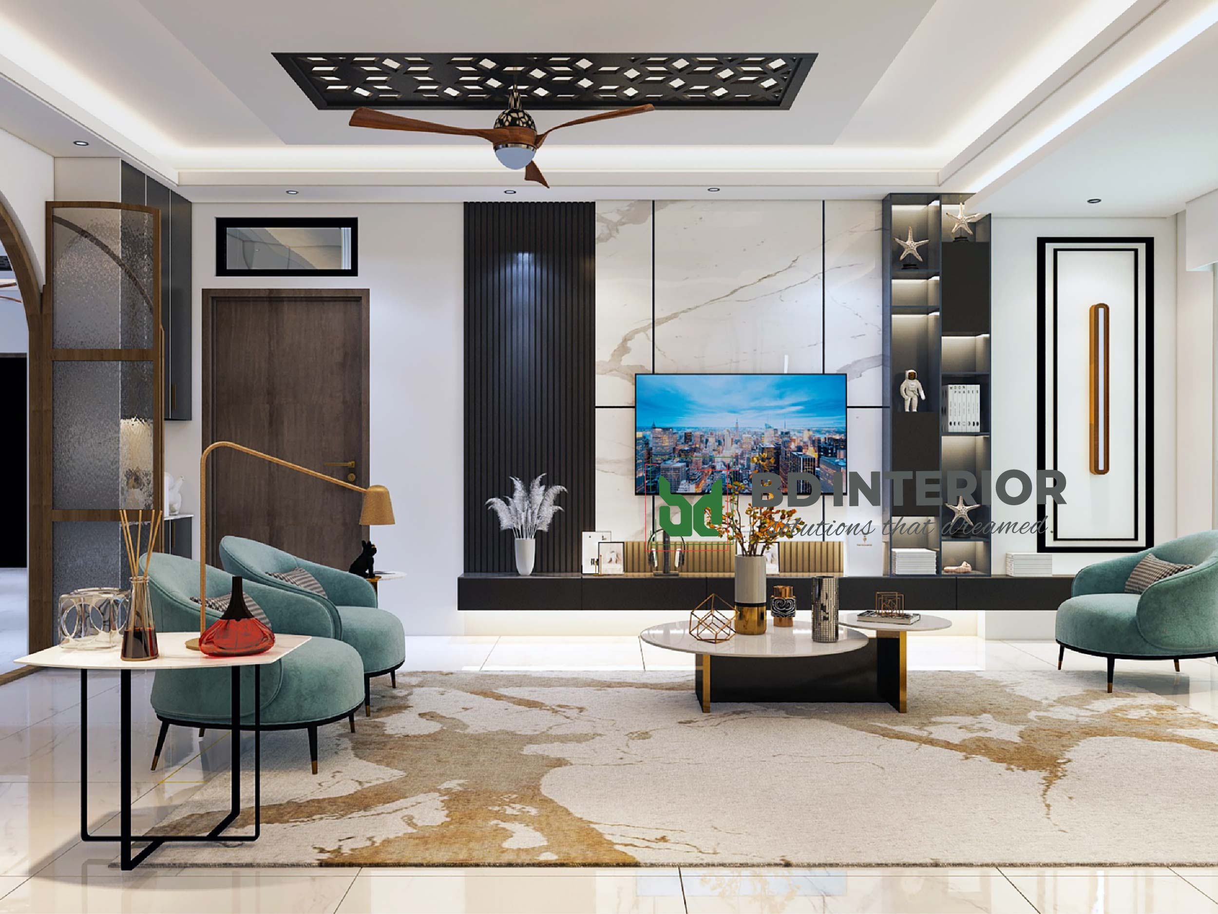DIY TV Unit Design Ideas: Create Your Own Custom Entertainment Center living room interior design