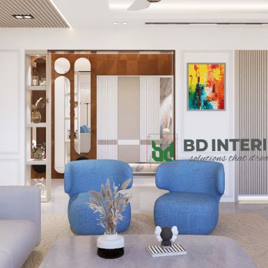living room interior design in Bangladesh