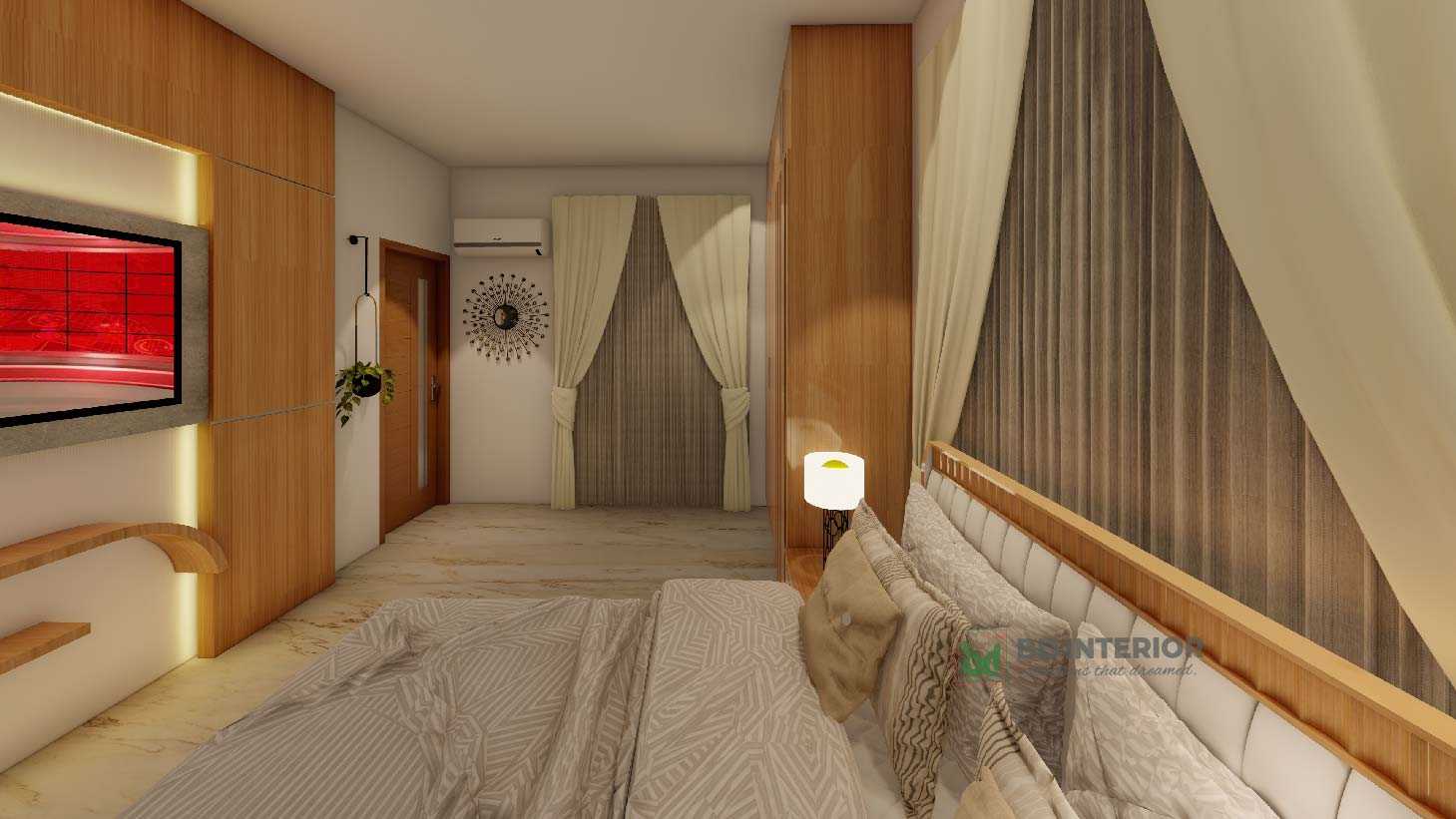 master bed room interior design for home decoration