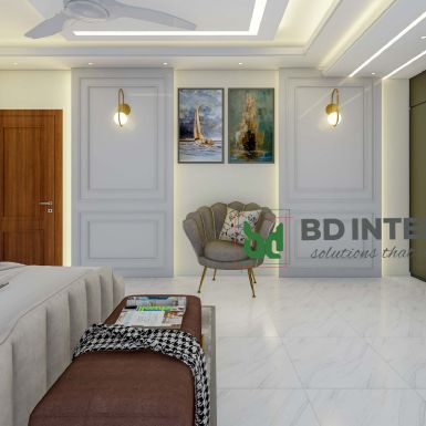 master bedroom interior design company in Dhaka