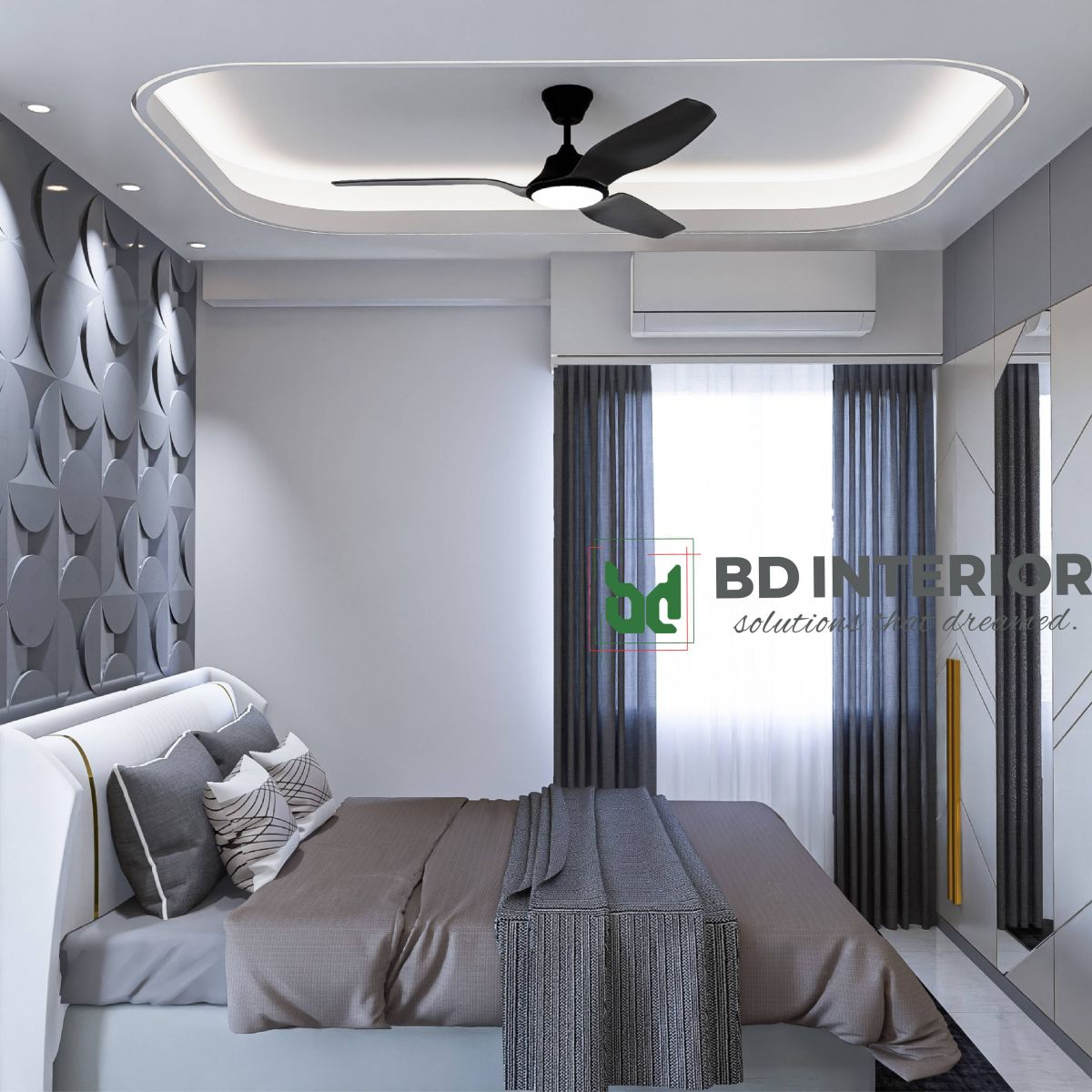 master bedroom interior design in Bangladesh