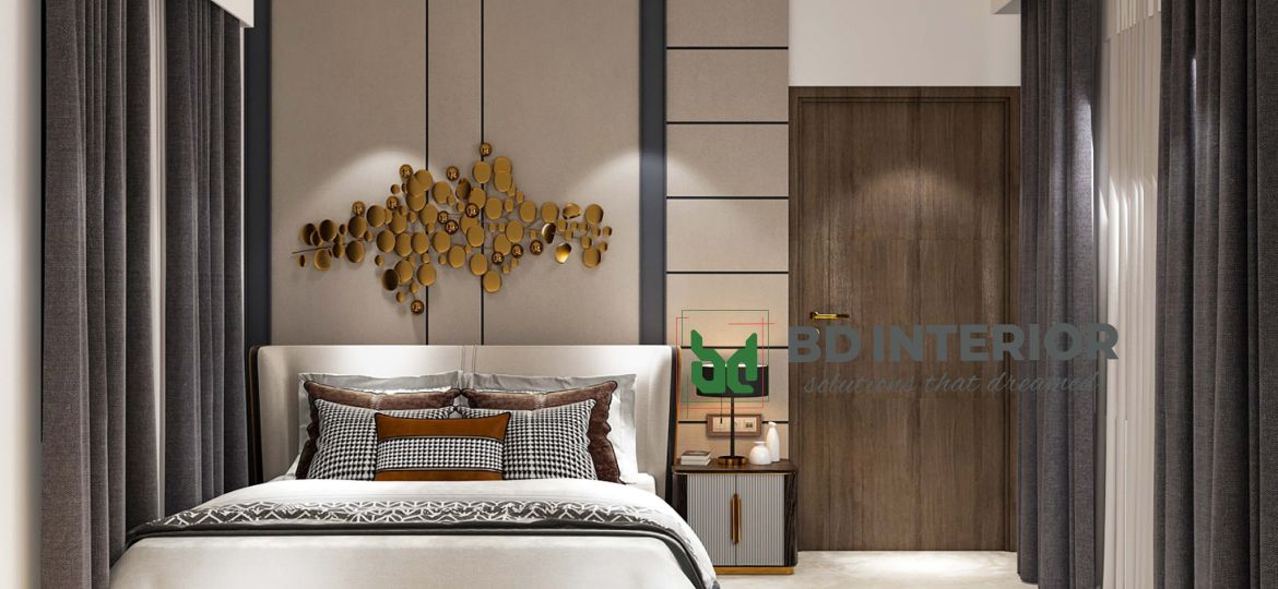 master bedroom interior design in Dhaka